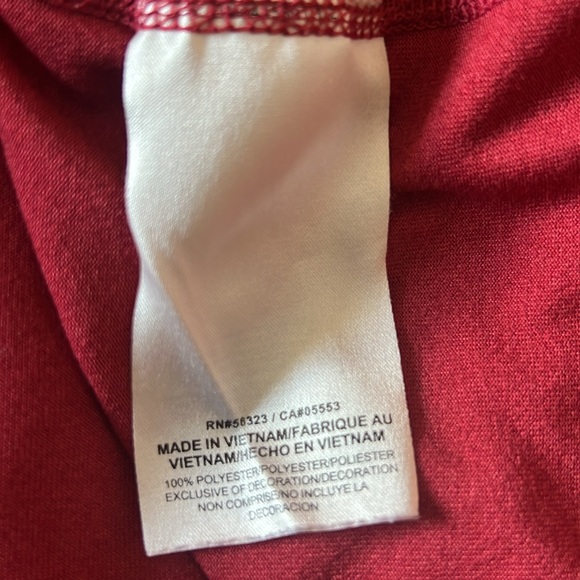 Nike Dri-Fit Washington State University WSU Basketball Long Sleeve Tee Shirt - Picture 5 of 5